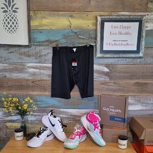 Black Men's Athletic Shorts